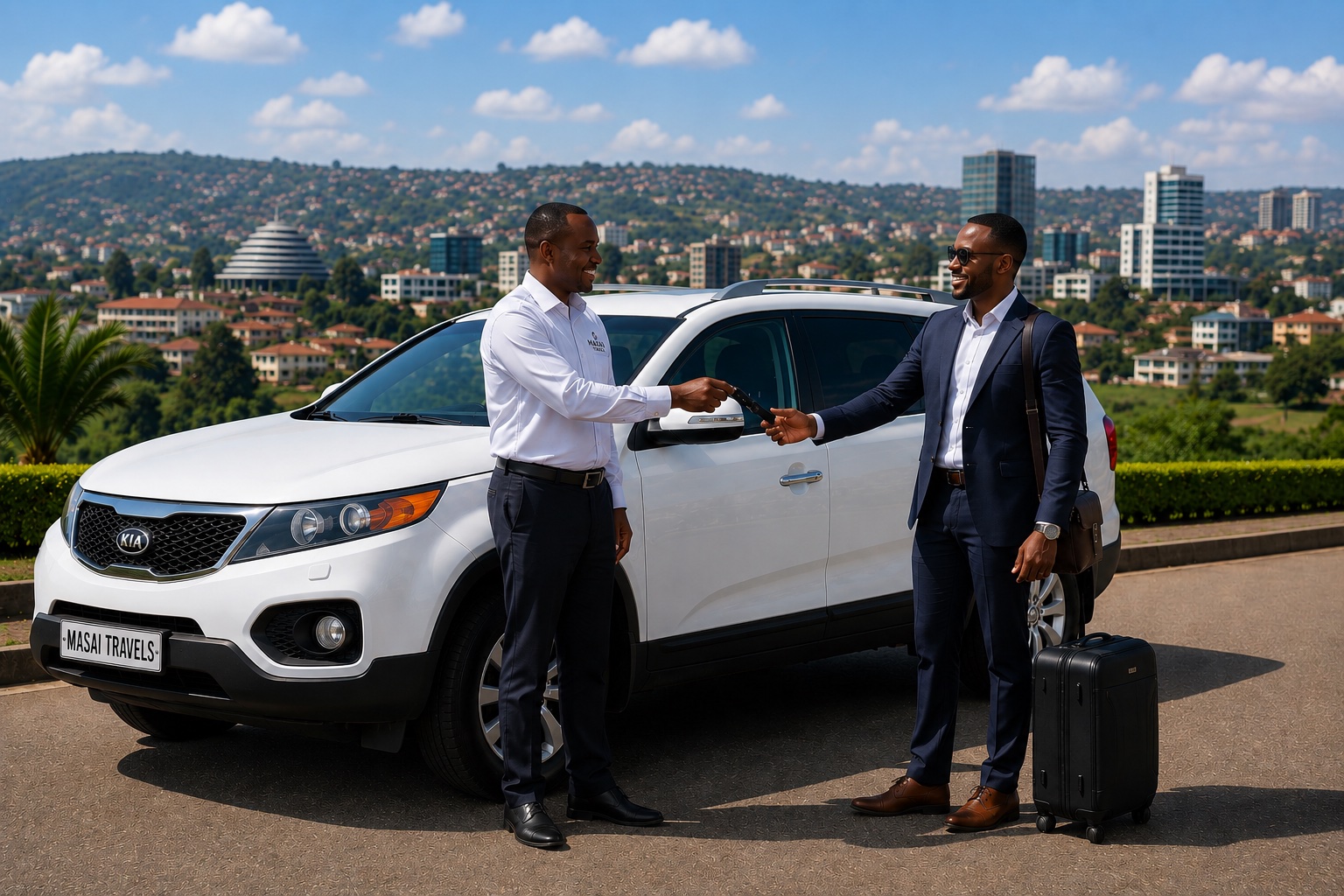 Kia Sorento — With Driver (No Fuel)